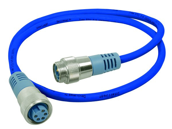 Maretron NMEA 2000 Mini Double-Ended Cordset - M to F - 2m (blue) NM-NB1-NF-02.0