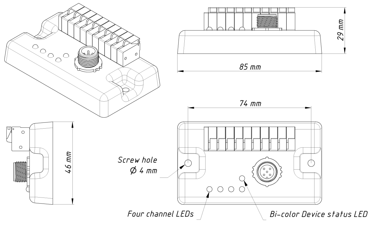 Yacht Devices Run Indicator - YDRI-04 NMEA 2000