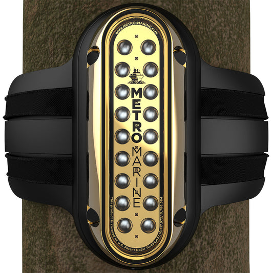 Metro Marine HighOutput Vertical Piling Mount Light wIntelligent Monochromatic LEDs  Green 90 Beam FPME1VG390