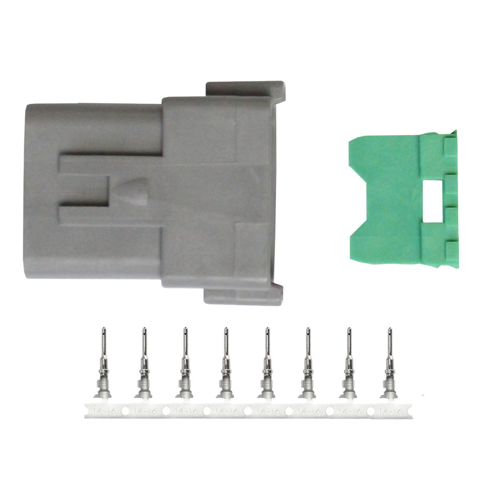 Pacer DT Deutsch Receptacle Repair Kit  1418 AWG 8 Position TDT04F8RP