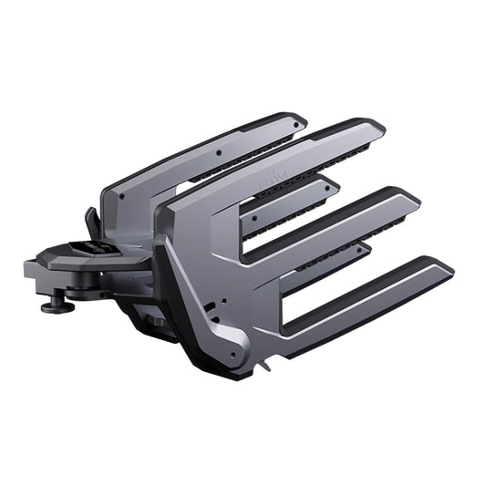 PTM Edge ClampForce 30 Clamping Wake Board Rack  Pair  Grey P134919010TEBGR