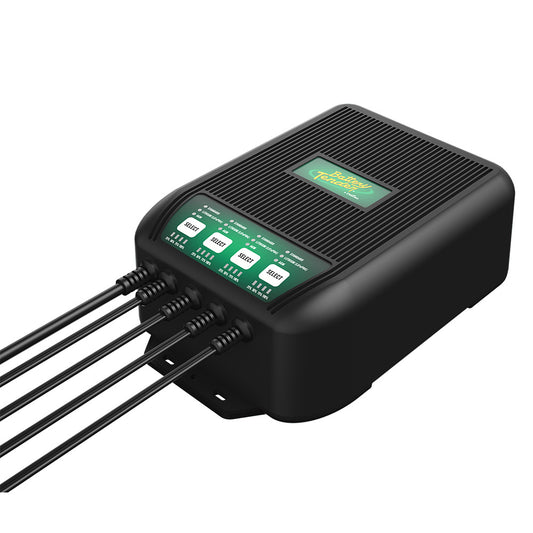 Battery Tender WaveCharge Pro 4Bank 12V 40 AMP Battery Charger 0221009DLWH