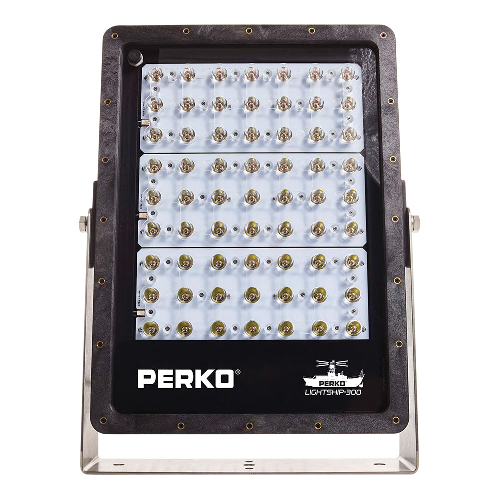 Perko Lightship 300 LED High Performance Floodlight  1224V  Black 1643300F0B