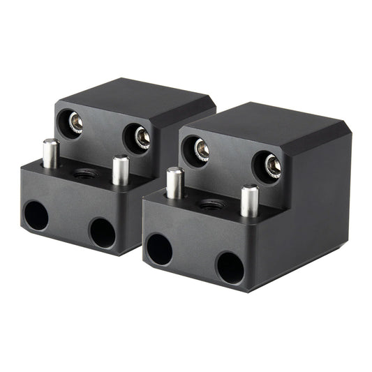 PTM Edge Board Rack Mount  4 Bolt  Black  Pair P131681400TEBBK