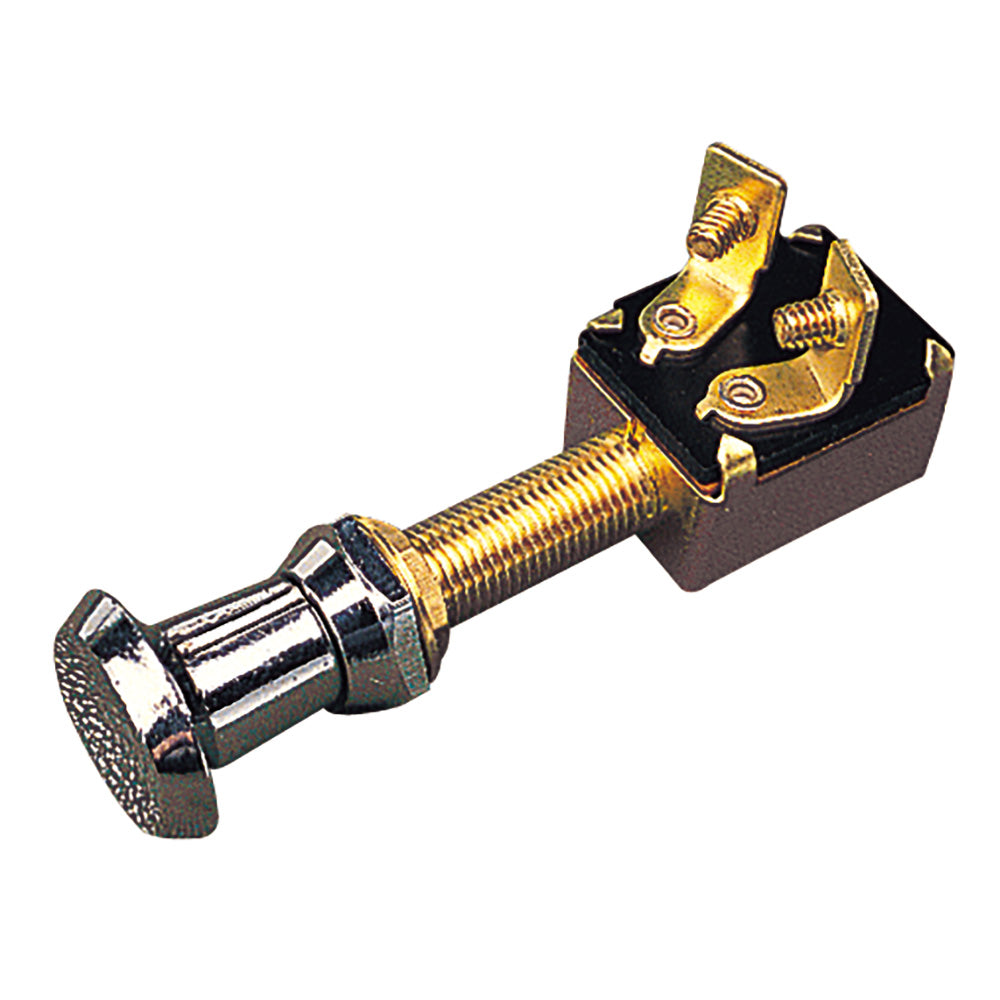 SeaDog TwoPosition OnOff PushPull Switch  Stamped Brass 4203901