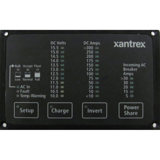 Xantrex Heart FDM1225 Remote Panel Battery Status  Freedom InverterCharger Remote Control 84205601