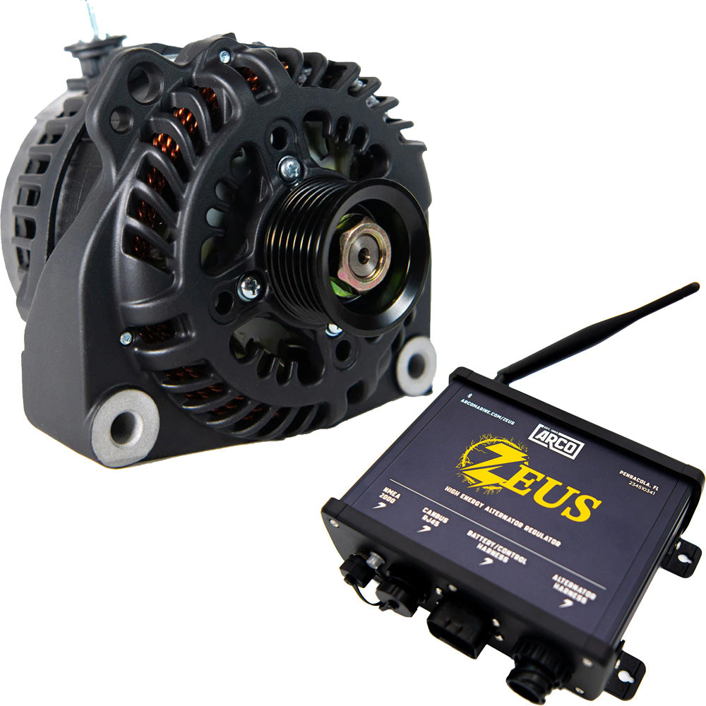 ARCO Zeus A800048V 8kW Vortec Alternator wCase Ground  Zeus HighEnergy Alternator Regulator 4606AZ1000