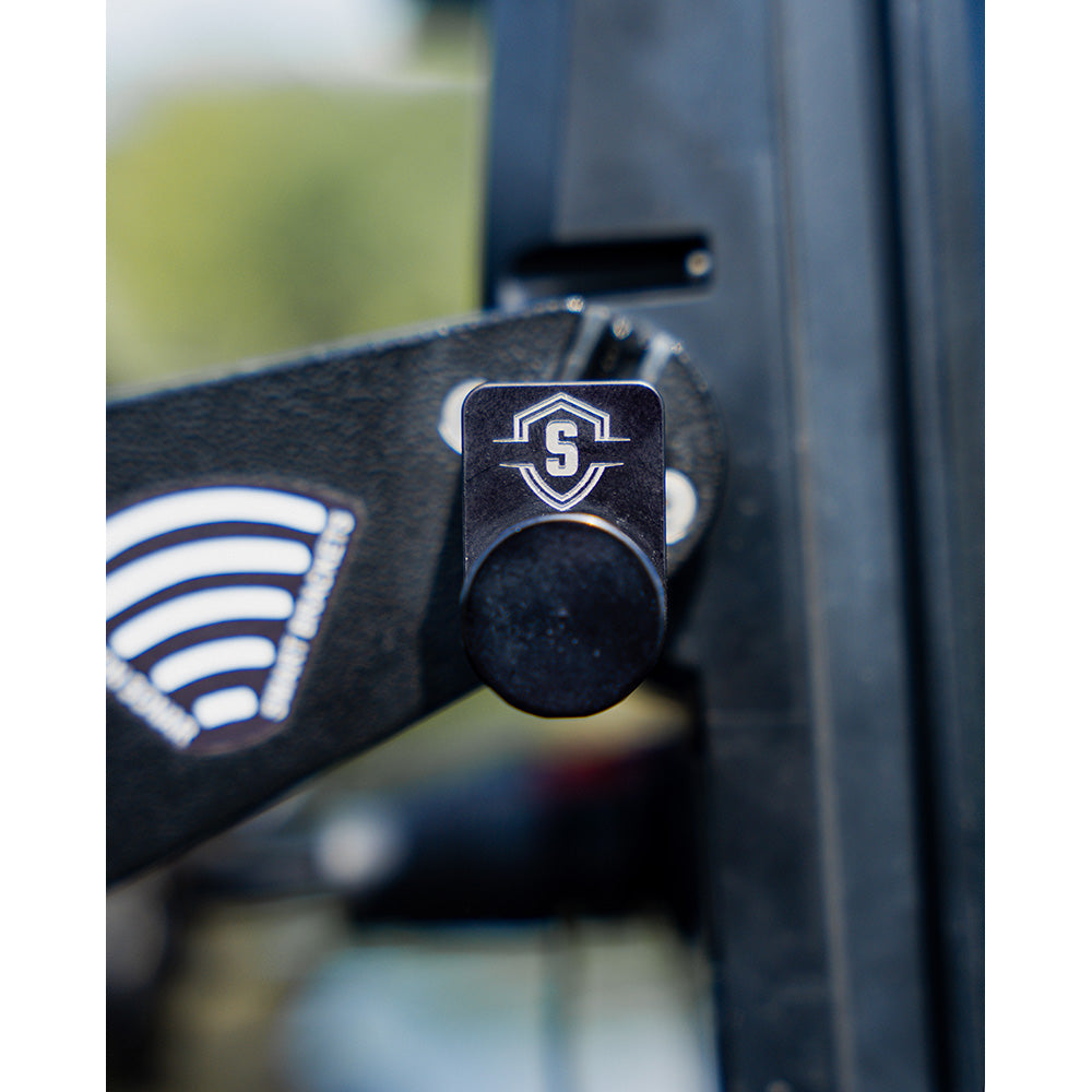 Secure Outdoors Elite Lock  Single  Universal  Silver SOELSUNSV
