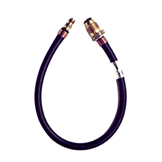 Trident Marine 20 Pigtail Hose Male Fitting x 14 Male Inverted Flare Fitting 1014140120