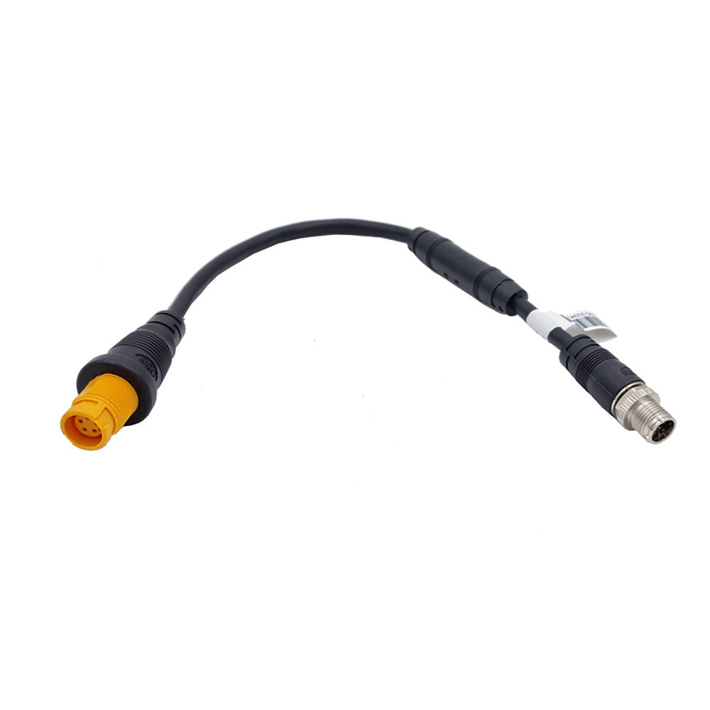 Navico Ethernet Adapter M12 8Pin Male  Yellow 5Pin Female  12 00016448001