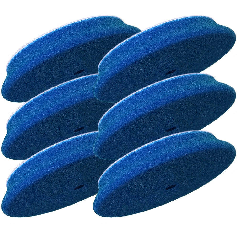 RUPES DA Coarse Foam Pad 40mm  Blue 6Pack 9DA40H6
