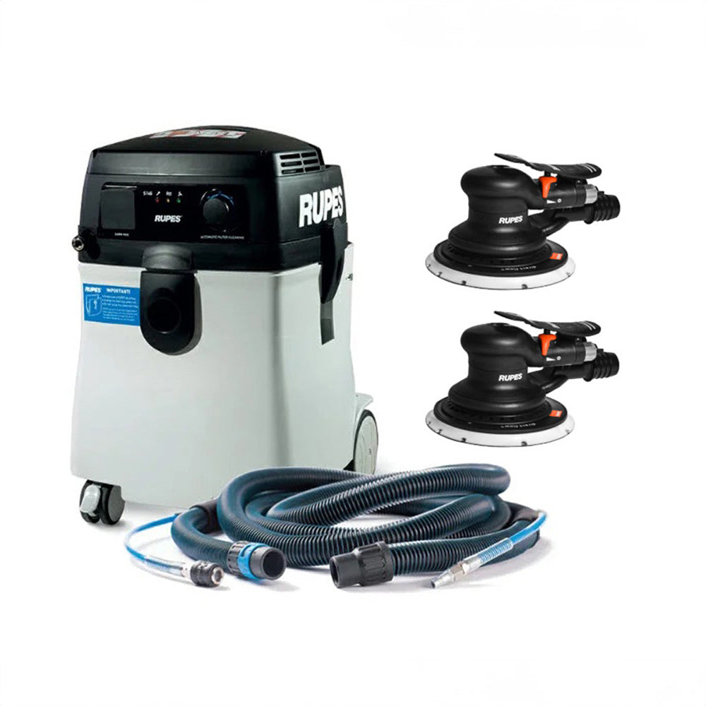 RUPES S245 Portable Vacuum Long Hose Kit w1 RH356A  1 RH359A Skorpio Sander S245EPLKL269