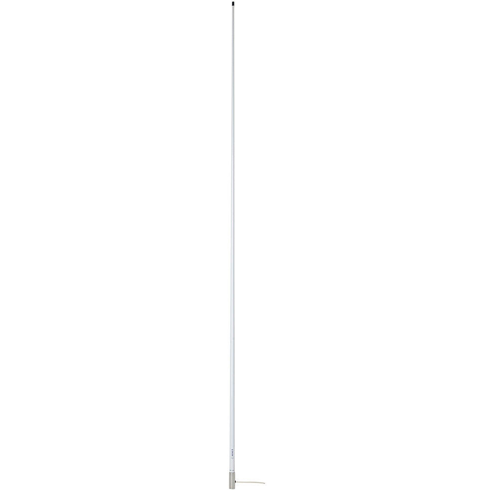 Scout 8 White VHF Antenna 6dB Stainless Steel Ferrule w5M RG58 Coax Includes PL259 KS42 PF AN NVHF00007T