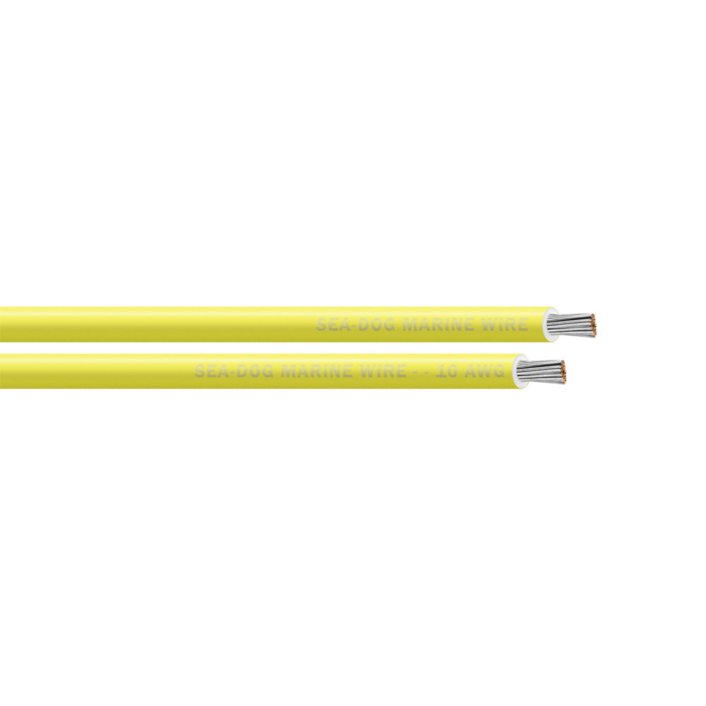 SeaDog 10 AWG Yellow Primary Wire  250 8010034