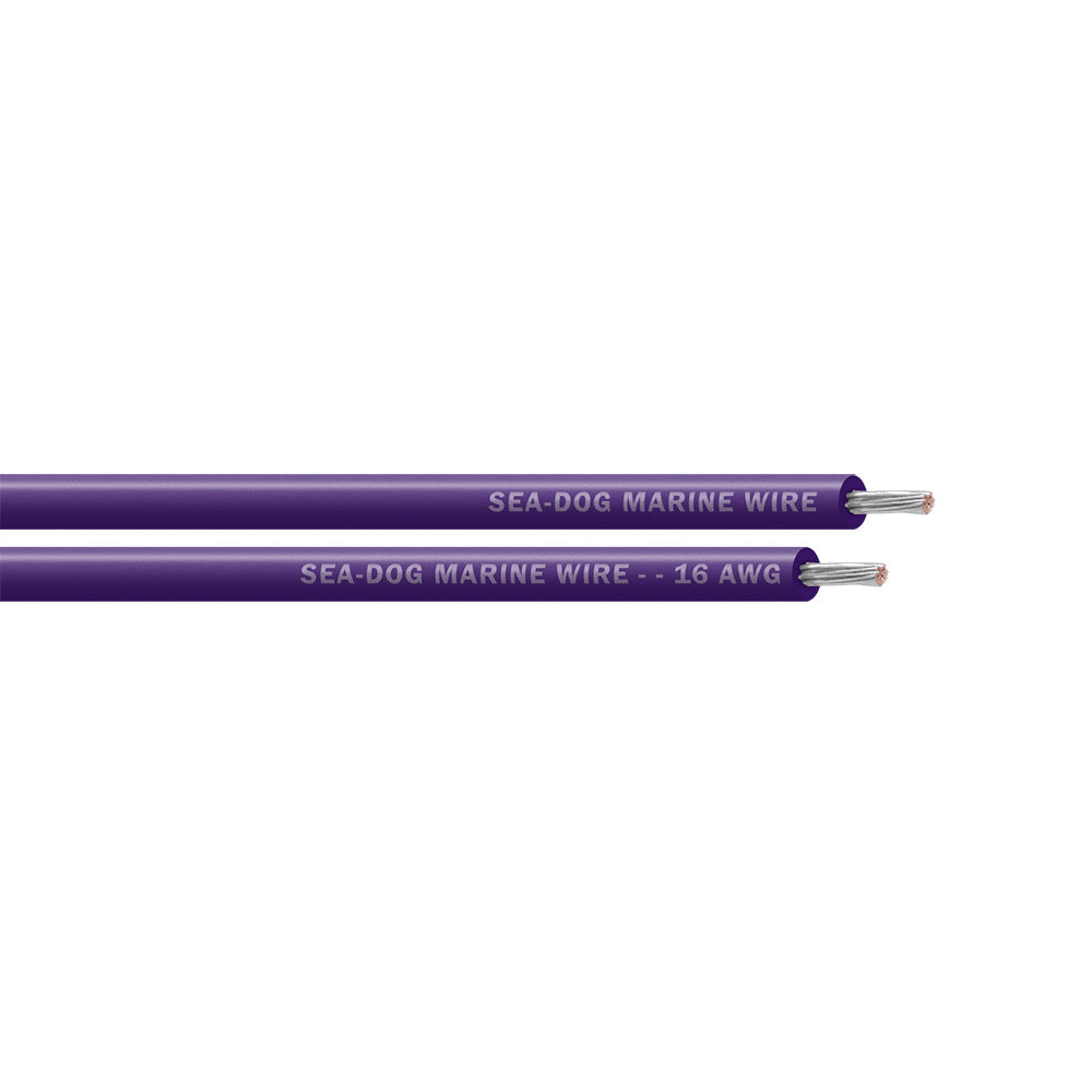 SeaDog 16 AWG Purple Primary Wire  25 8016100