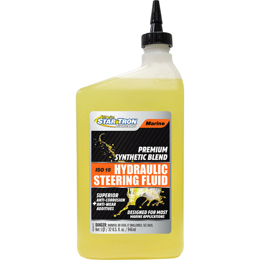 Star brite Hydraulic Steering Fluid  ISO 15 Marine Synthetic Blend  32 oz 18532