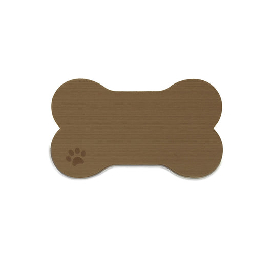 SeaDek Dog Bowl Mat  CappuccinoBlack  Small  12 x 21 6271391090