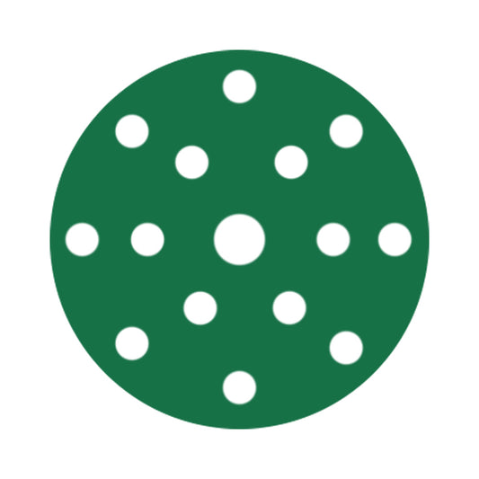 RUPES PROCUT Film Abrasive Discs 150mm 6  15 Holes  P1000 Grit Box of 50pcs 945FD1000