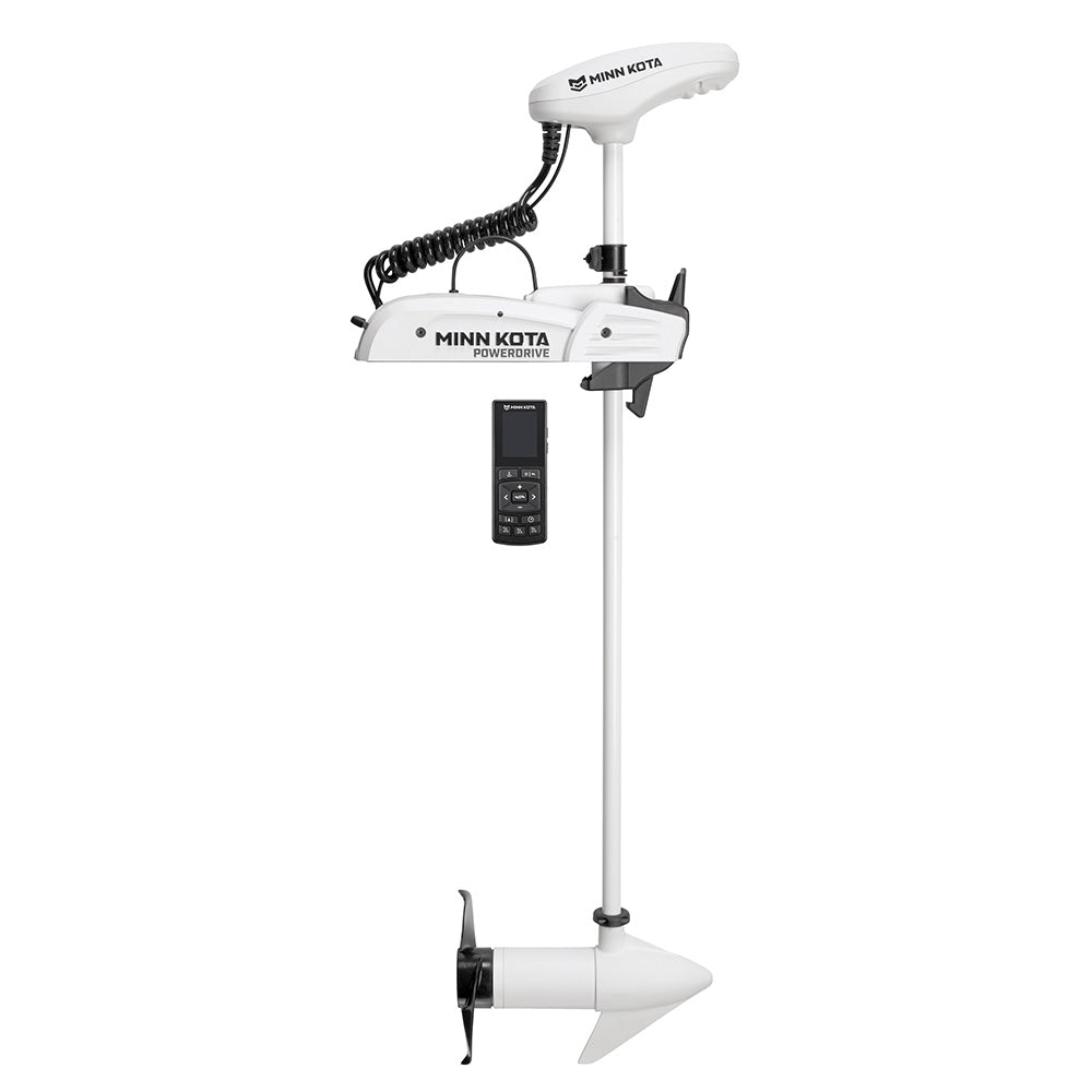 Minn Kota Riptide PowerDrive 55WR Trolling Motor 12V 55lb Thrust 54 Shaft Wireless Remote 1363545