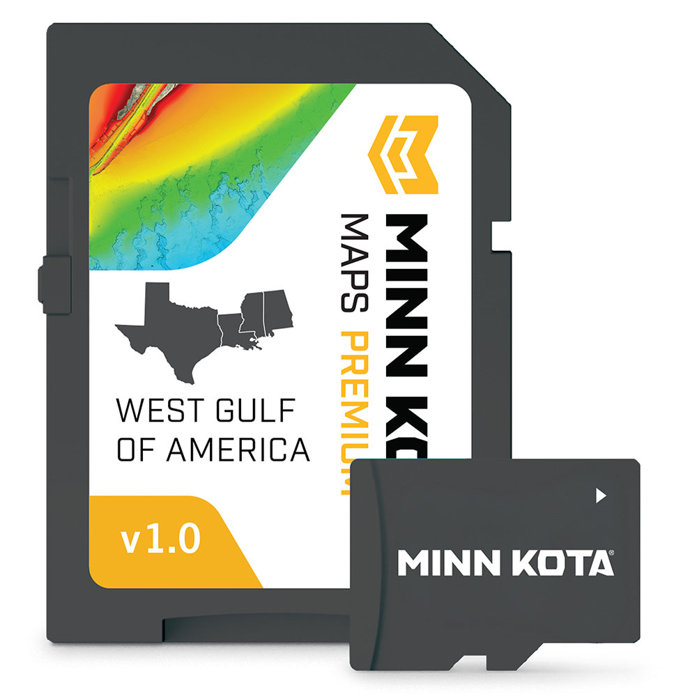 Minn Kota Maps Premium  West Gulf of America v10 6020261
