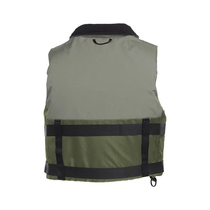 Mustang Accel Foam Vest  GreenGrey  XL MV4627833XL