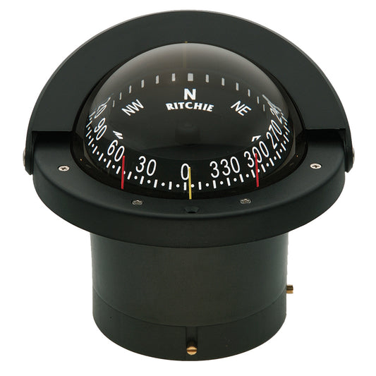 Ritchie FN203 Navigator Compass  Flush Mount  Black FN203