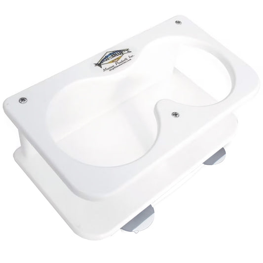 Deep Blue Marine Double Drink Holder wSuction Cups SMDH