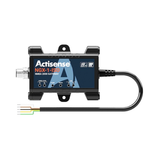 Actisense 0183 to N2K Gateway w/PC Interface (ISO - Bare Wire) - NGX-1-ISO Fully NMEA 2000 Certified