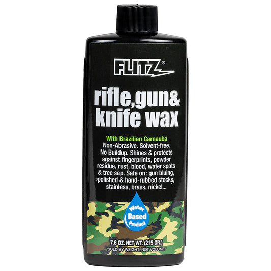 Flitz Rifle Gun  Knife Wax  76 oz Bottle GW 02785
