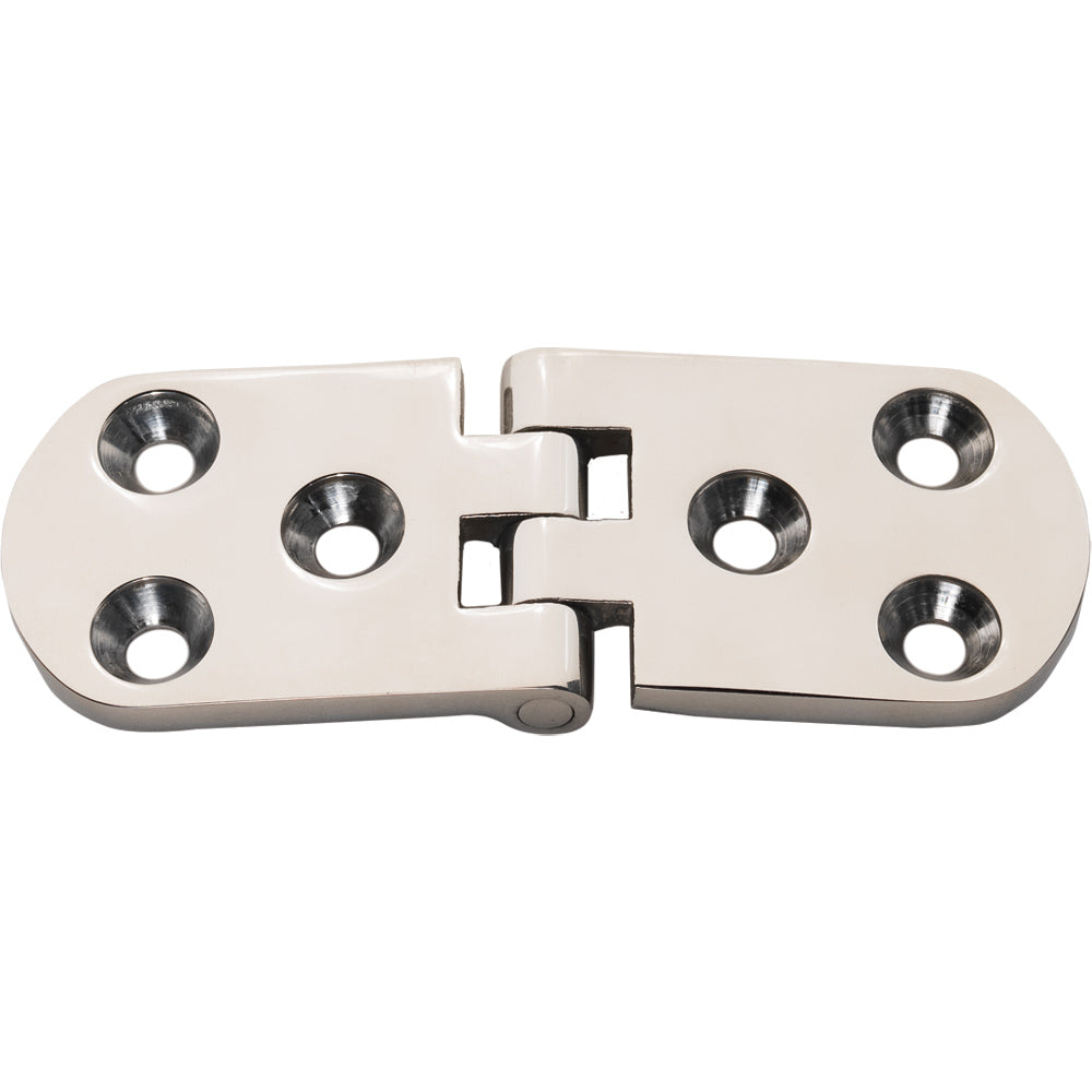 Whitecap Flush Mount Hinge  316 Stainless Steel  4 x 112 6160