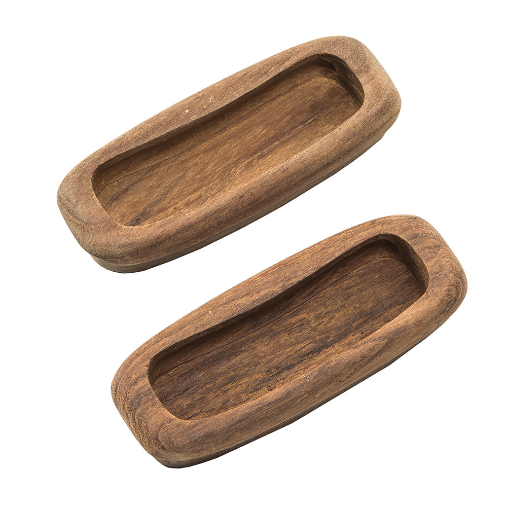 Whitecap Teak Rectangular Drawer Pull  314L  2 Pack 60135A