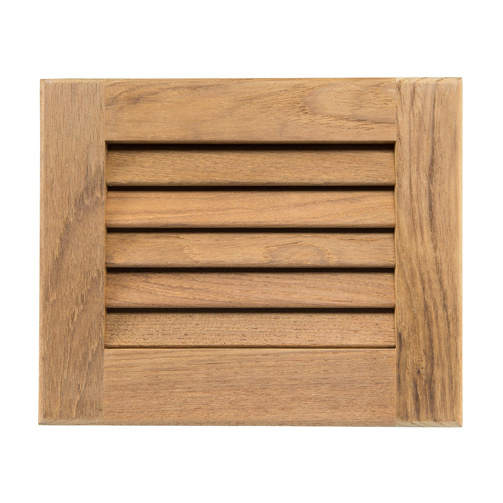 Whitecap Teak Louvered Insert  712 x 918 x 34 60712
