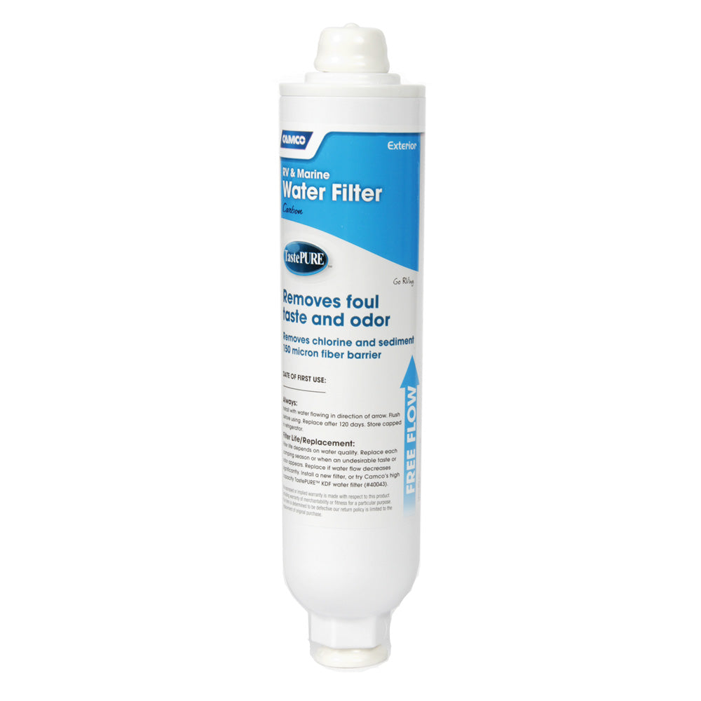 Camco TastePURE RV  Marine Water Filter 40645