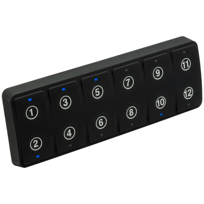 Maretron MPower® CKM12 Keypad w/CKM to NMEA 2000® Adapter Cable - 0.2M (Horizontal Orientation) - A3802-2