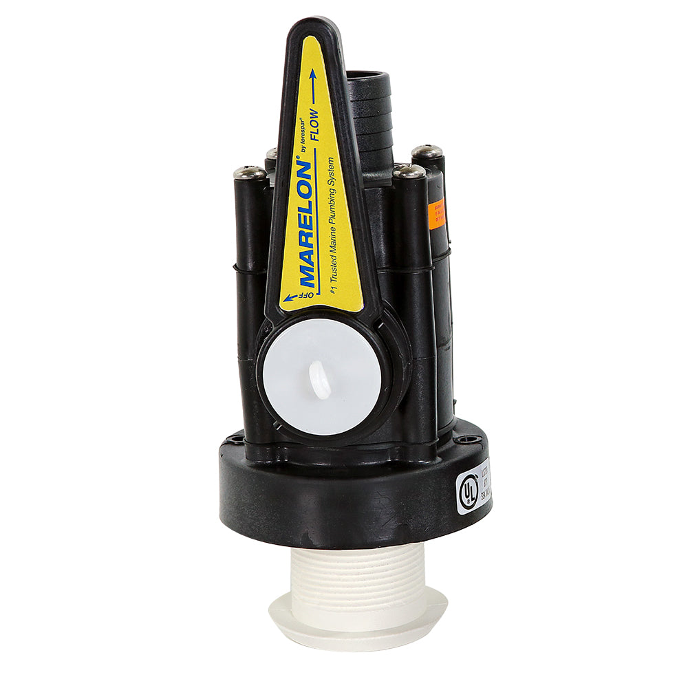 Forespar Marelon FullFlow Seacock  12 Mushroom ThroughHull 904042ABYC