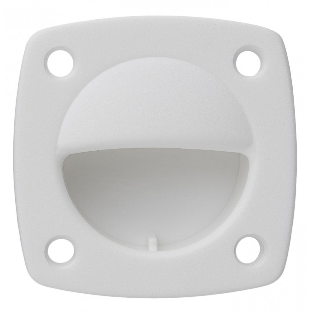 Whitecap Nylon Flush Pull  Small  White 3360WC