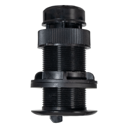 DST820 Smart® Multisensor Black plastic fitting with threaded components on a white background