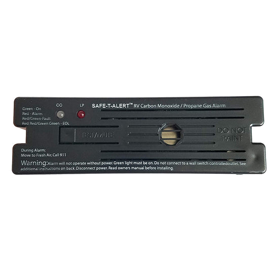SafeTAlert Combo Carbon Monoxide Propane Alarm Surface Mount  Black 35741BL