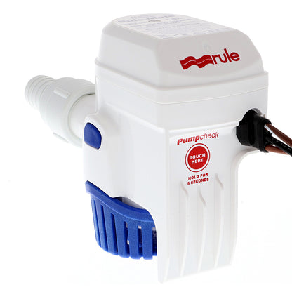 Rule RuleMate 500 Fully Automated Bilge Pump  12V RM500B