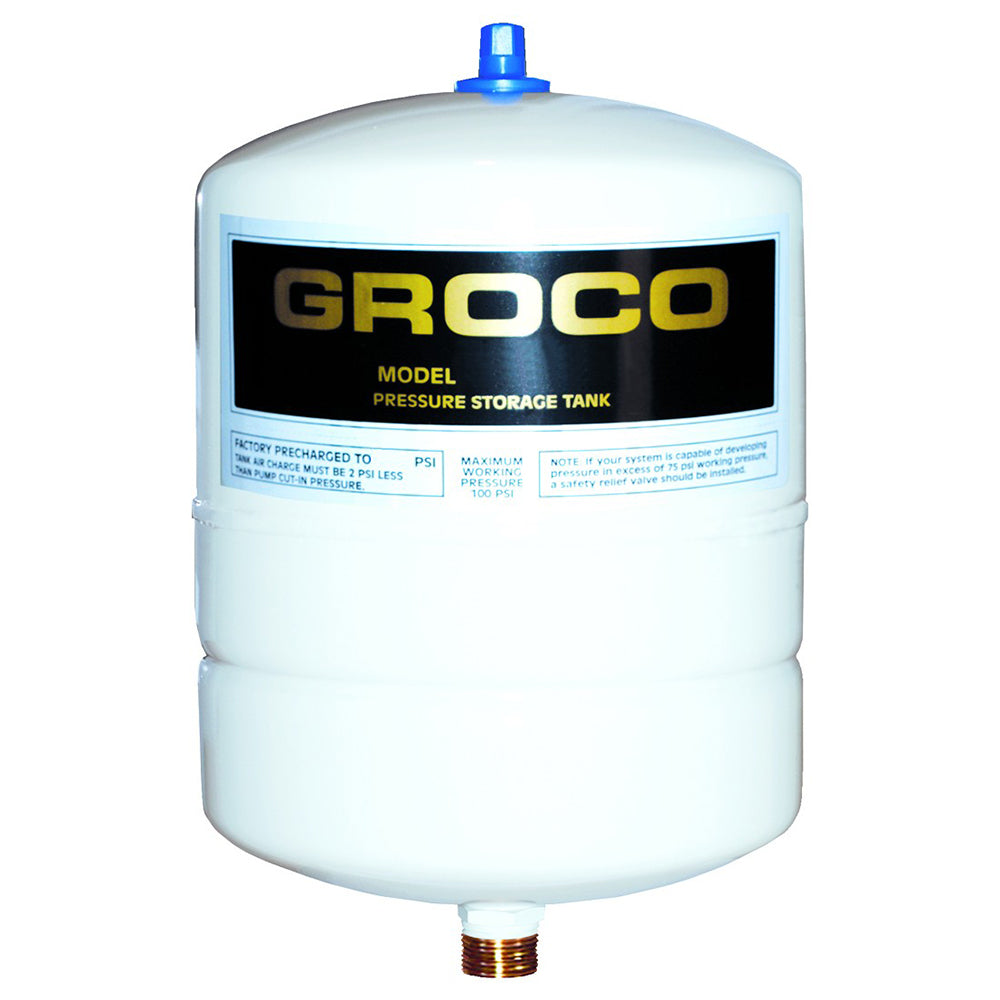 GROCO Pressure Storage Tank  14 Gallon Drawdown PST2