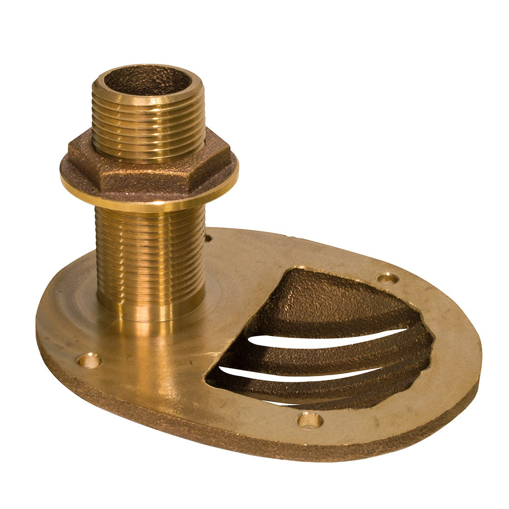 GROCO 2 Bronze Combo Scoop ThruHull wNut STH2000W