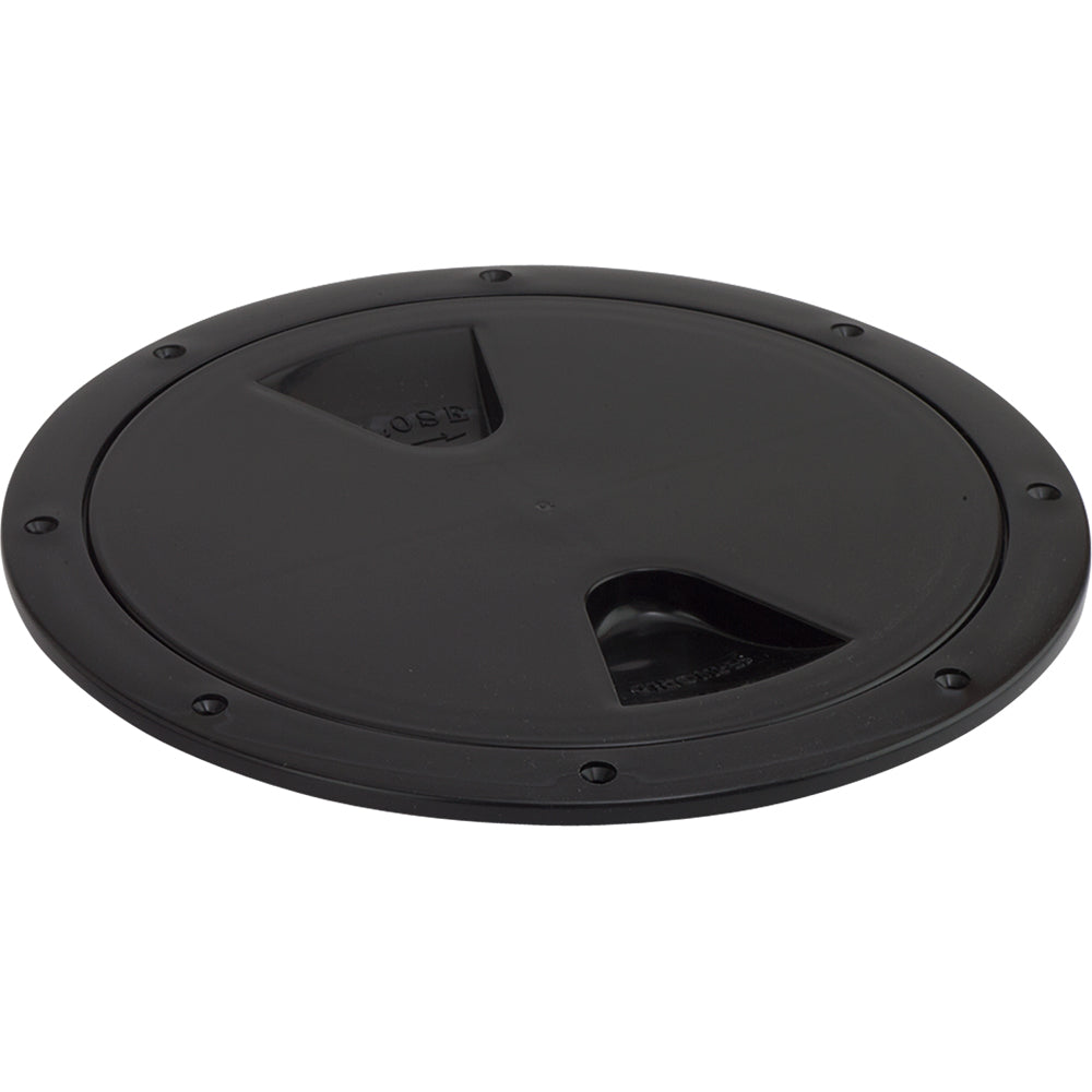SeaDog ScrewOut Deck Plate  Black  5 3357551