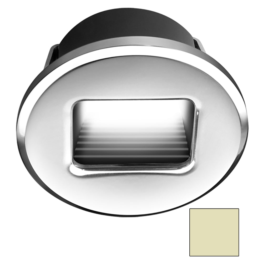 i2Systems Ember E1150Z SnapIn  Polished Chrome  Round  Warm White Light E1150Z11CAB