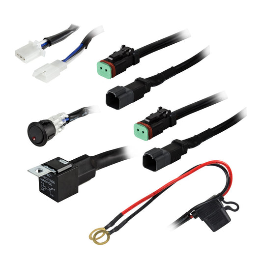 HEISE 2Lamp Wiring Harness  Switch Kit HEDLWH1