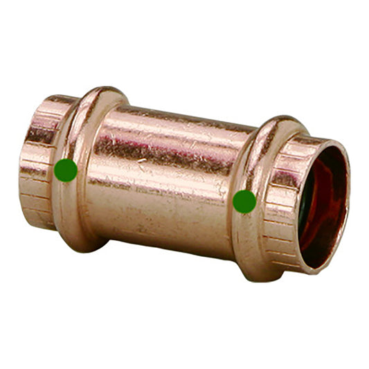 Viega ProPress 34 Copper Coupling wo Stop  Double Press Connection  Smart Connect Technology 78177