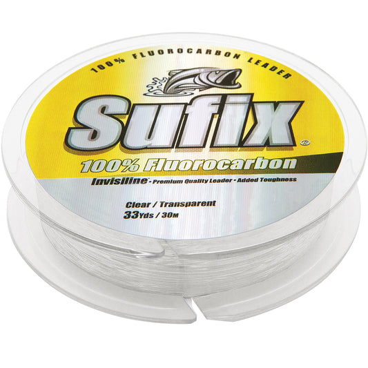 Sufix 100 Fluorocarbon Invisiline Leader  50lb  33yds 683050