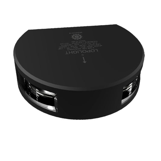 Lopolight Series 301011  Masthead Light  5NM  Horizontal Mount  White  Black Housing 301011B