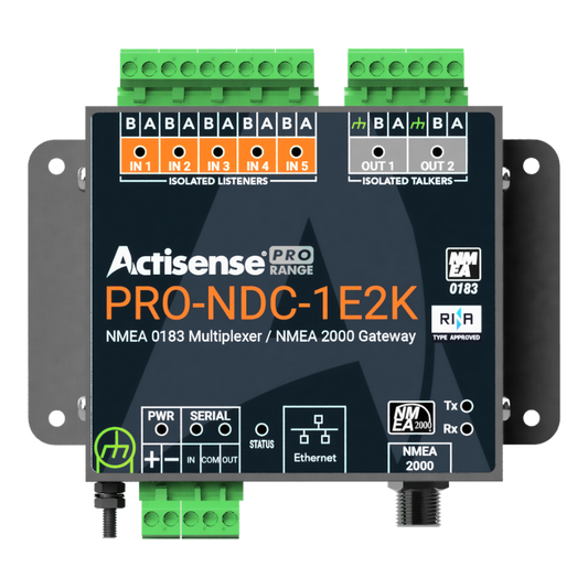 Actisense PRO NMEA 0183 Multiplexer / NMEA 2000 Gateway - PRO-NDC-1E2K