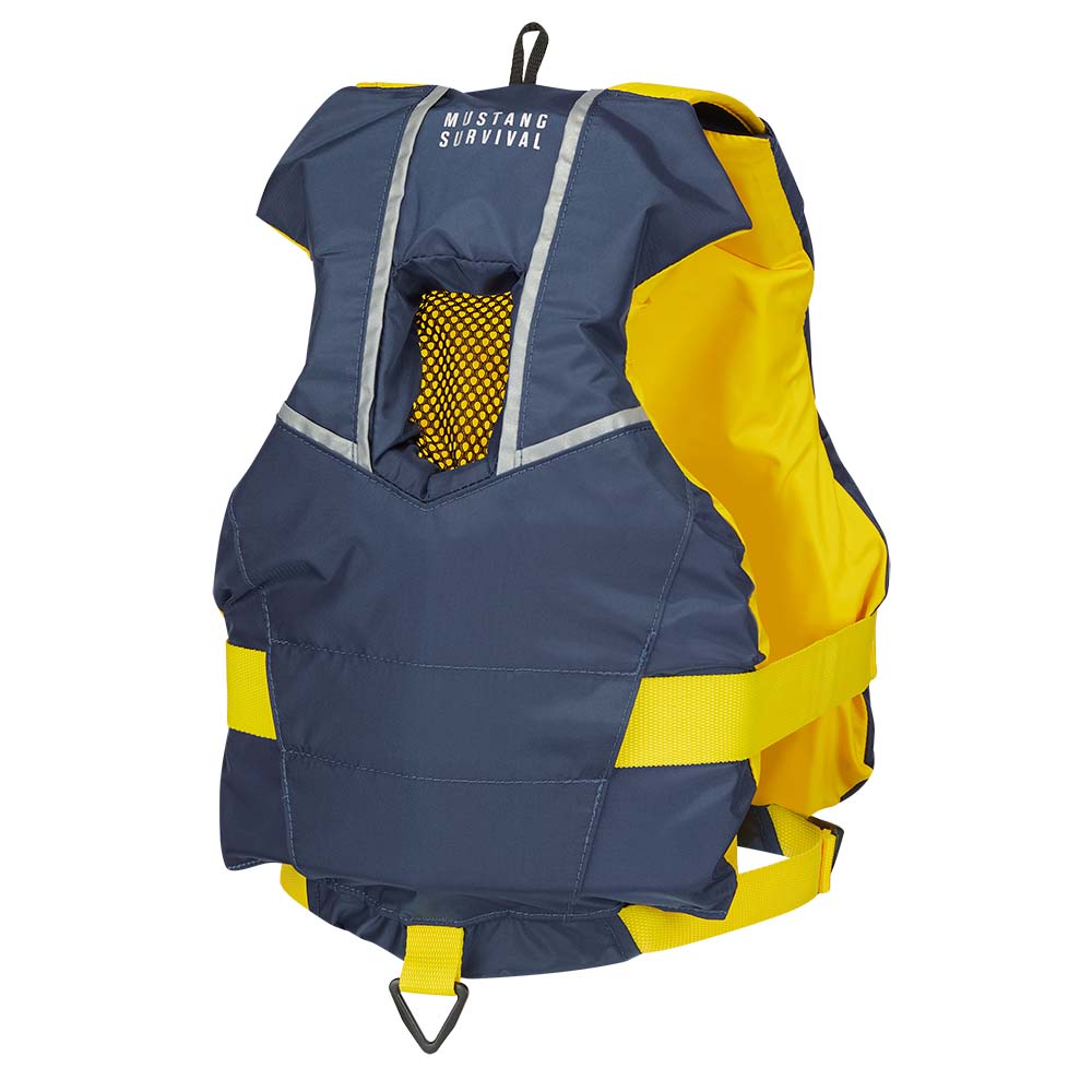 Mustang Youth Bobby Foam Vest  YellowNavy MV250050216