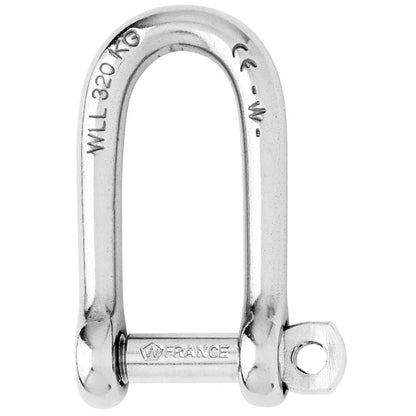 Wicahrd SelfLocking Long D Shackle  Diameter 5mm  316 01212